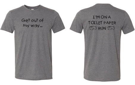 HEATHER GRAPHITE TIOLET PAPER RUN VIRTUAL