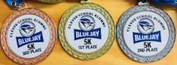 BLUEJAY 5K MEDALS