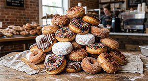 DONUTS, DONUTS & MORE DONUTS!