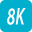 8K